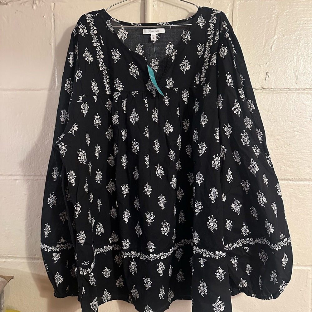 Maurices Peasant Top